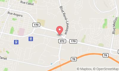 map, L'Etoile Dodge Chrysler Inc.