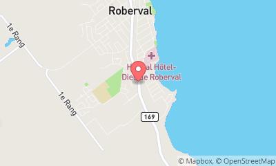 map, Roberval Chevrolet Buick GMC