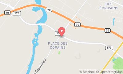 map, HGrégoire Saguenay