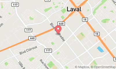 map, Acura de Laval