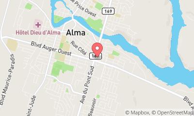 map, Bumper to Bumper - Alma