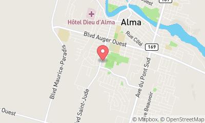 map, Materiaux Dallaire Enr.