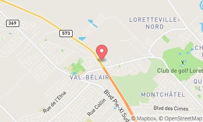 map, Kia Val-Bélair