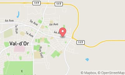 map, Val-d'Or Chrysler Dodge Jeep Ram