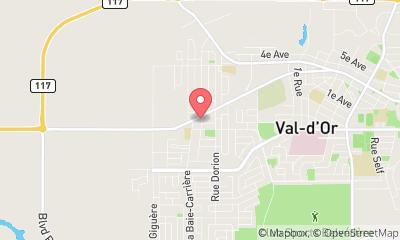 map, Val-d'or Nissan