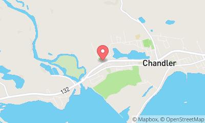 map, Gaspesie Mitsubishi