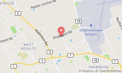 map, Charlottetown Mitsubishi