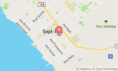 map, Cote-Nord Mitsubishi