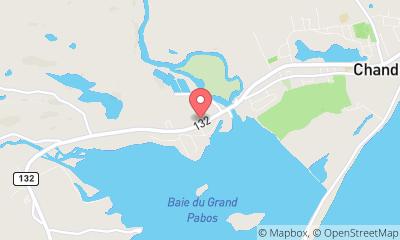 map, James Levesque & Fils Ltee