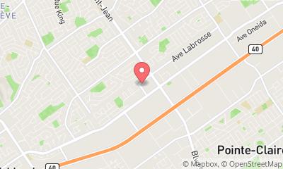 map, Uptown Volvo Cars West Island