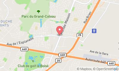 map, ALBI Hyundai Mascouche