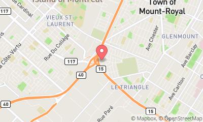 map, Uptown Volvo Décarie