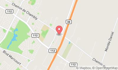 map, St-Hubert Toyota