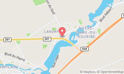 map, Valleyfield Toyota