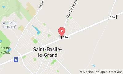 map, St-Basile Toyota