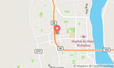 map, Haut-Richelieu Volkswagen