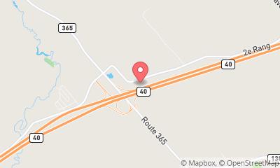 map, L.S. Bilodeau inc. Division Québec