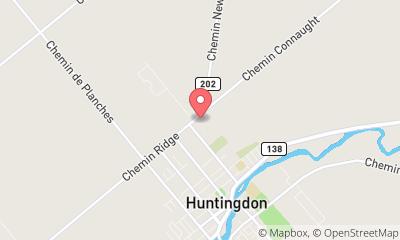 map, Regate Kia Huntingdon