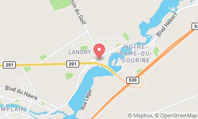 map, Valleyfield Honda