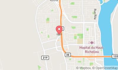 map, Barnabé Kia Saint-Jean