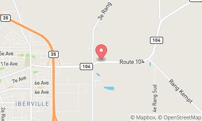 map, Coupal & Brassard Mitsubishi