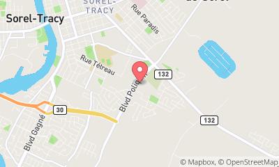 map, Pierre Lefebvre Toyota