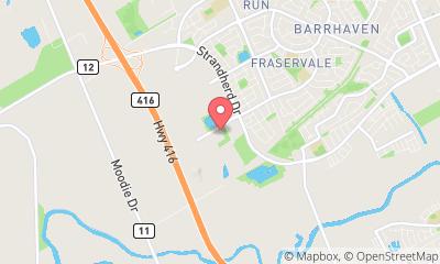 map, Barrhaven Honda