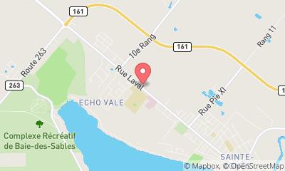 map, Mégantic Mazda