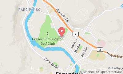 map, Edmundston Honda