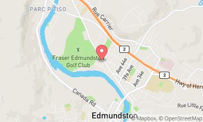 map, Edmundston Kia
