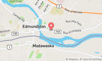 map, Senechal Nissan Edmundston