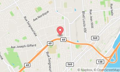 map, Beauport Nissan