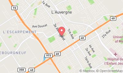 map, Le Centre Auto Québec Plus