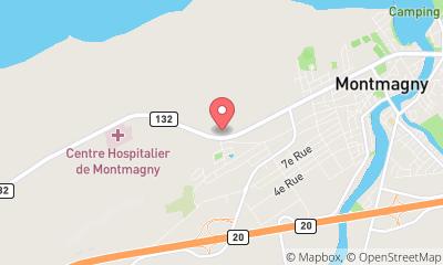 map, Frechette Ford Ltee