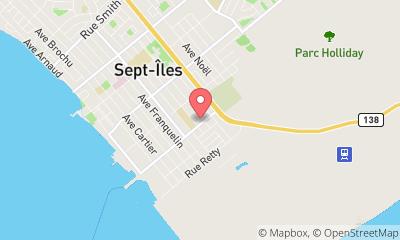 map, Sept-Îles Chevrolet Buick GMC