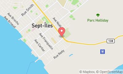 map, Sept Îles Toyota