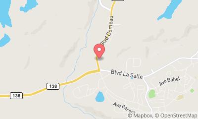 map, Olivier Chryler Baie-Comeau