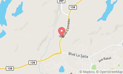map, Olivier Hyundai Baie-Comeau