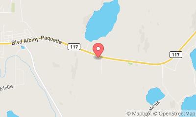 map, Gerard Hubert Automobile Mont-Laurier Ford