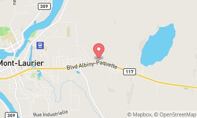 map, PERFORMANCE LAURENTIDES INC.