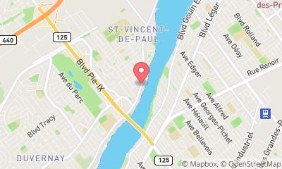 map, Automobiles Fréchette