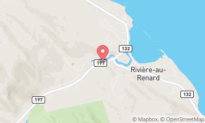 map, Roulottes Réal Blouin Inc