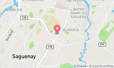 map, Paul Albert Chevrolet Buick Cadillac GMC Ltée