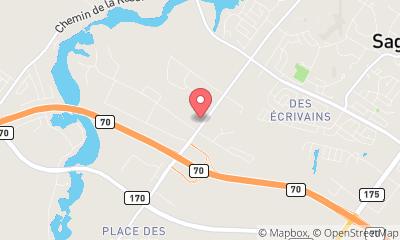 map, Mercedes-Benz Saguenay