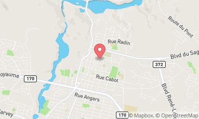 map, Saguenay Marine Inc