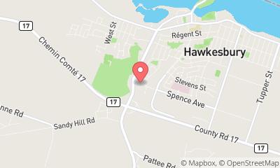 map, Laliberté Autos