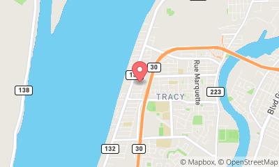 map, GM Paillé Sorel-Tracy