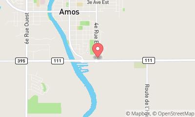 map, Abitibi Mitsubishi