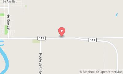 map, Point S - Garage Pneus G.B.M.