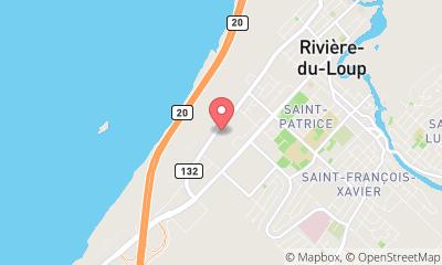 map, Centre de Moteur J.S. Levesque